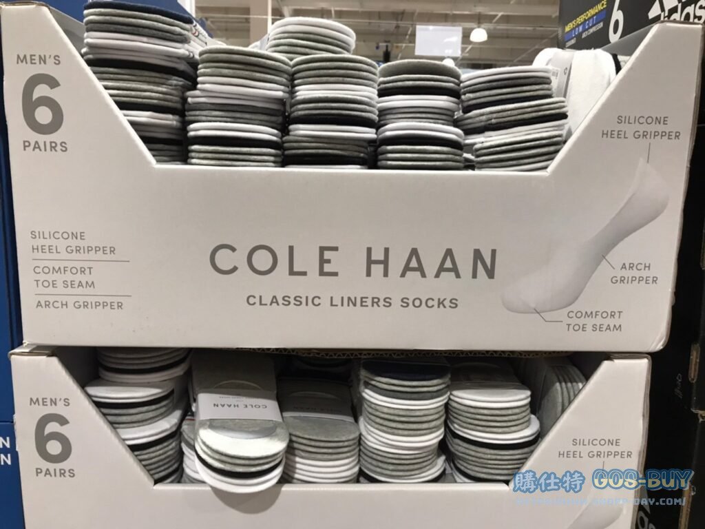 COLE HAAN男短襪六雙組