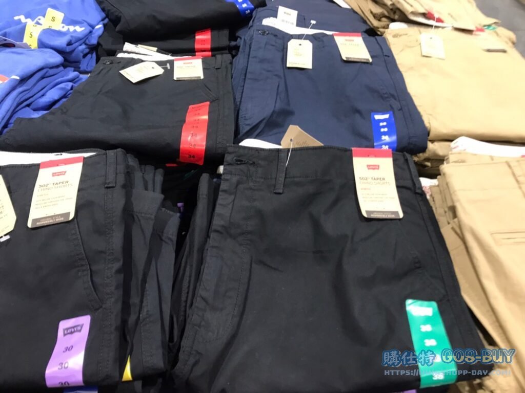 LEVI'S男休閒短褲