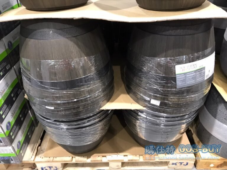 仿葡萄酒桶造型花盆