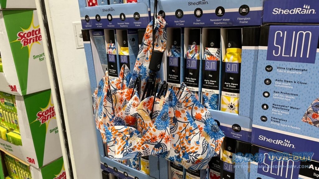 SHEDRAIN42吋一鍵開收晴雨兩用傘 UPF 50+