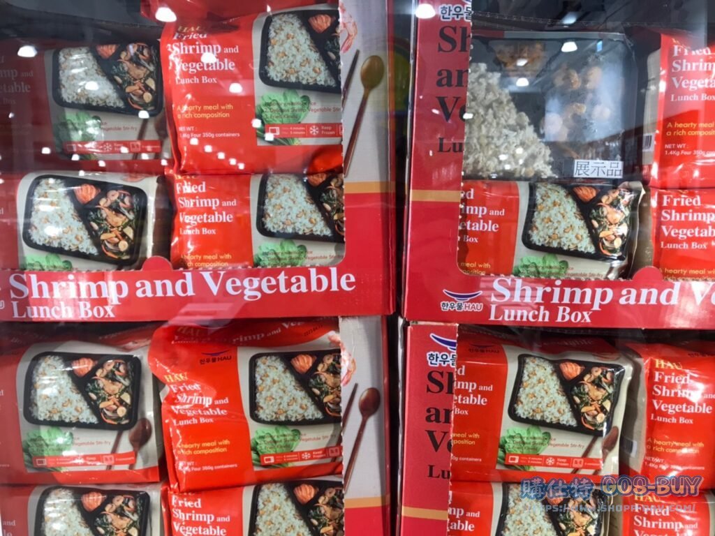 HAU冷凍韓式蝦仁炒食蔬餐盒