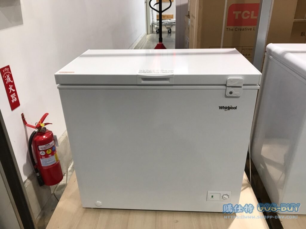 WHIRLPOOL惠而浦上掀式冷凍櫃198公升 WCFZ2000W