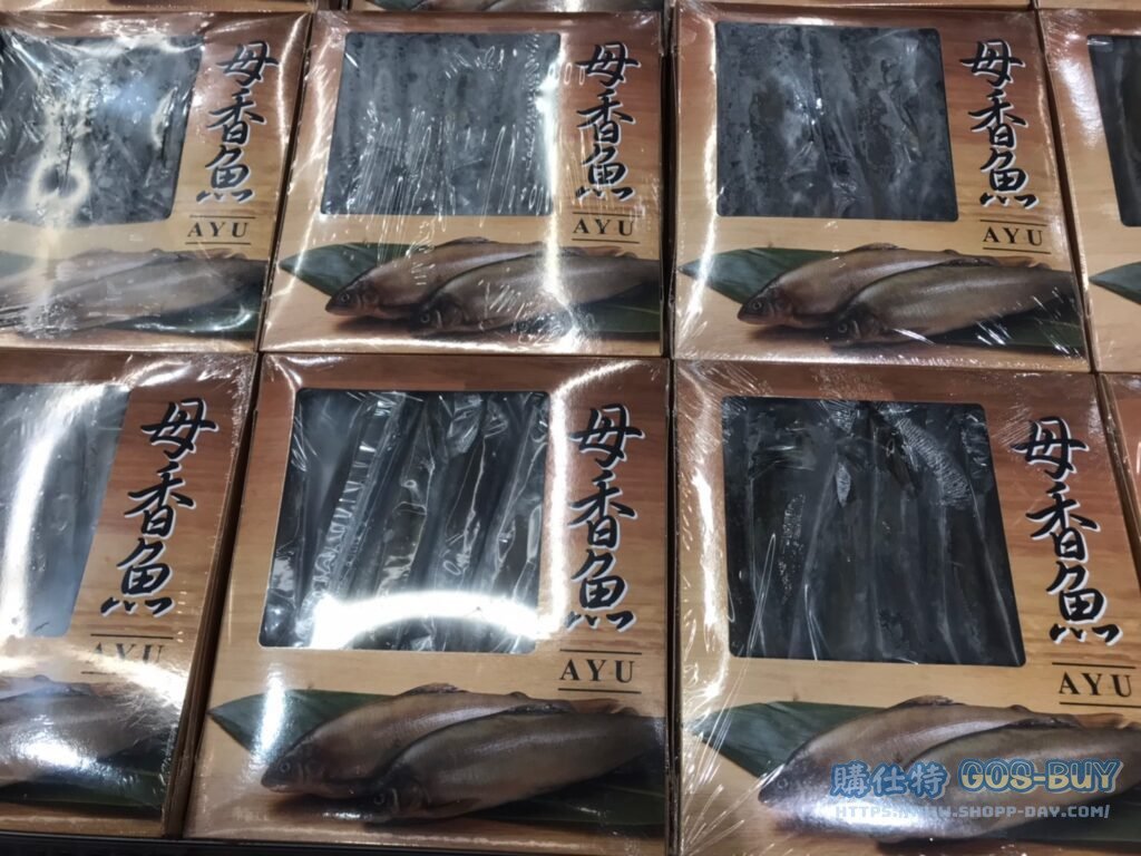Costco好市多冷凍香魚(有卵)