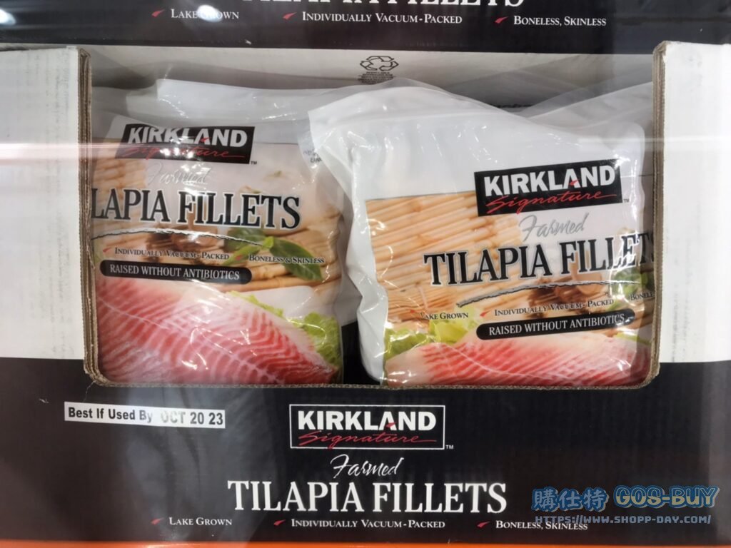 科克蘭冷凍進口吳郭魚排２KG