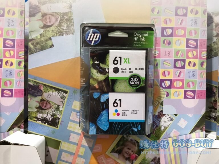 HP#61XL墨水組合包 黑X1+彩X1