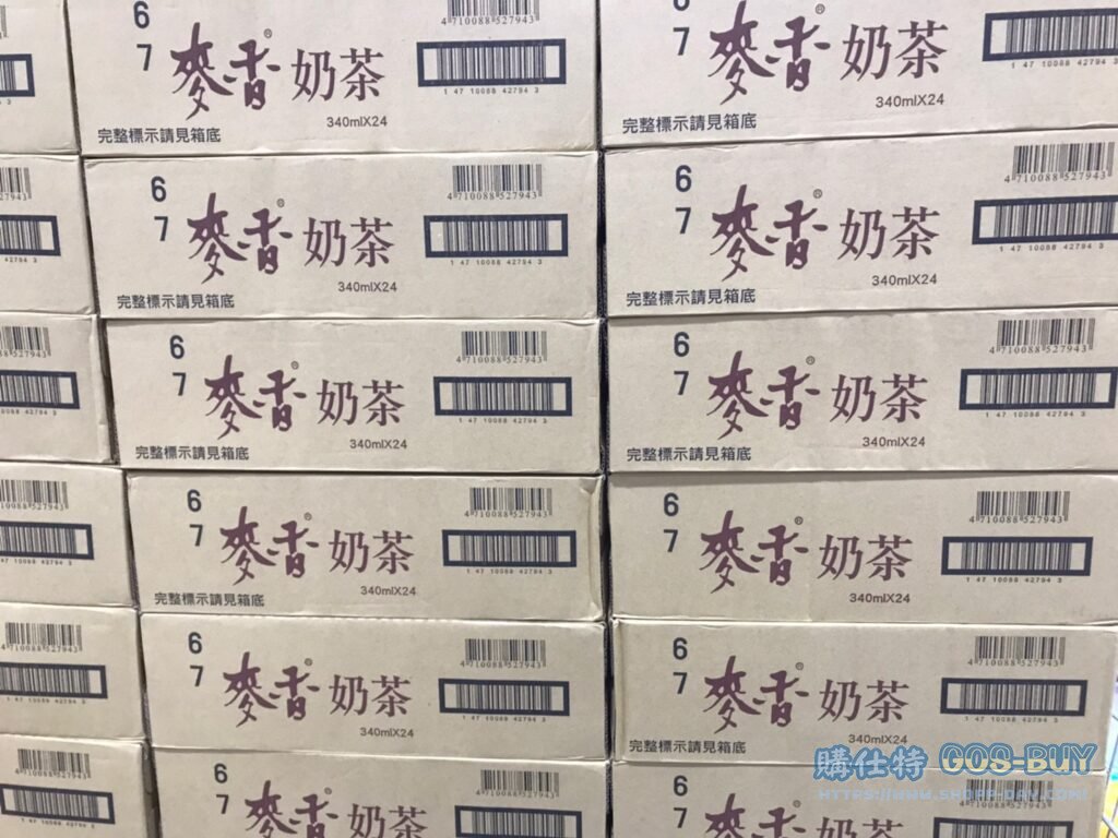 Costco好市多統一麥香奶茶340毫升X24入