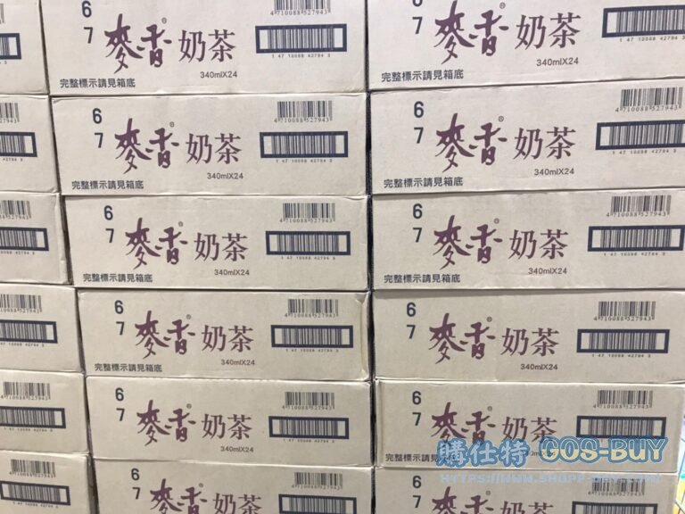 Costco好市多統一麥香奶茶340毫升X24入