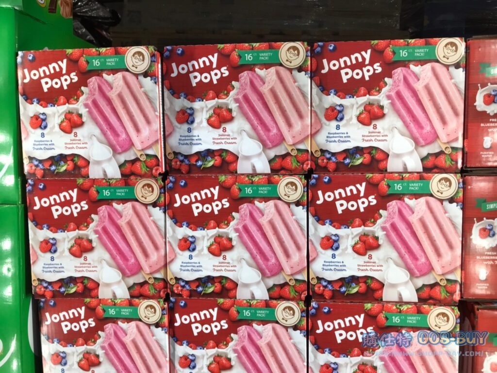 JONNYPOPS莓果冰棒組