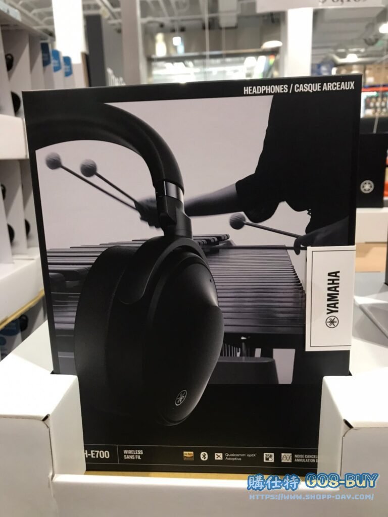 YAMAHA進階主動降躁耳罩式耳機 YH-E700ABK黑色