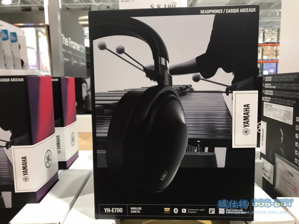 YAMAHA進階主動降躁耳罩式耳機 YH-E700ABK黑色