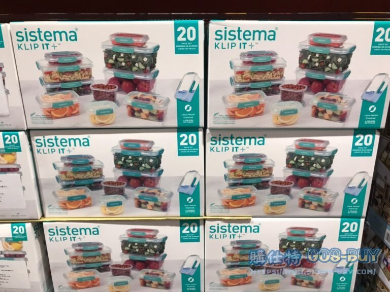 SISTEMA塑膠密封盒含蓋20件組