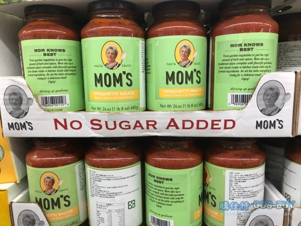 MOM'S義大利麵醬-羅勒大蒜680公克