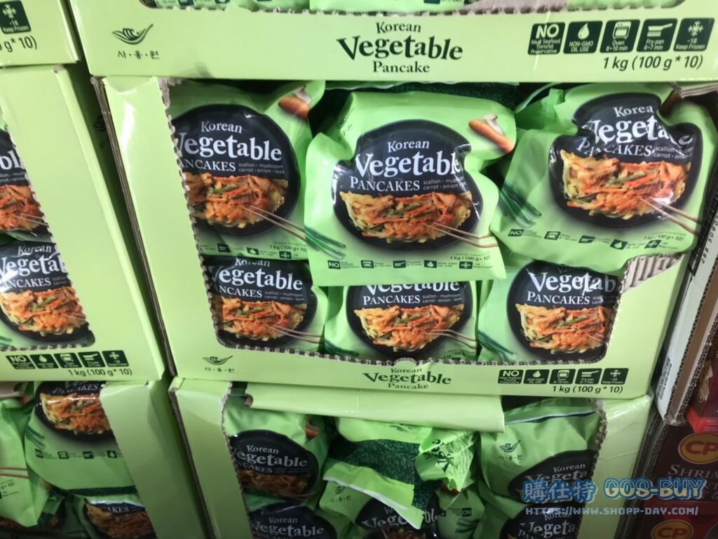 VEGETABLE PANCAKE 冷凍韓式蔬菜煎餅1公斤