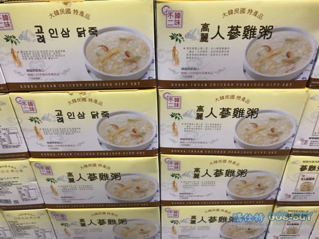 韓味不二人蔘雞粥