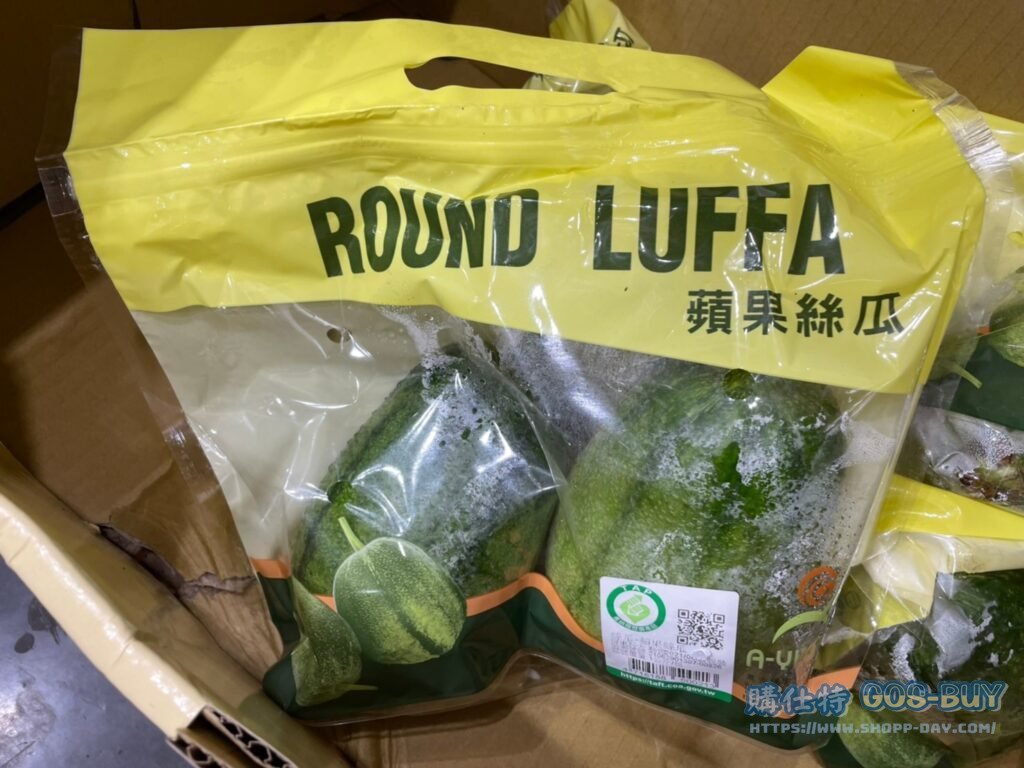 Costco好市多產銷履歷蘋果絲瓜