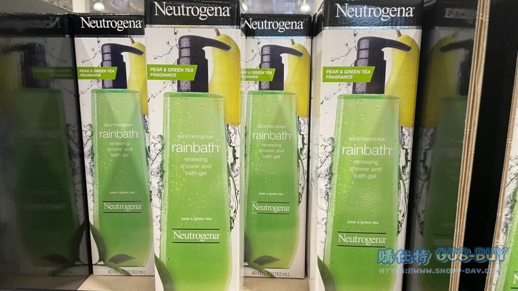 露得清沐浴露洋梨綠茶香味