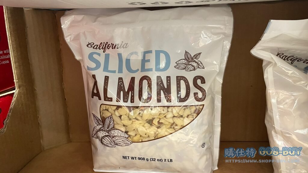 CALIFORNIA杏仁切片908公克 #1386722