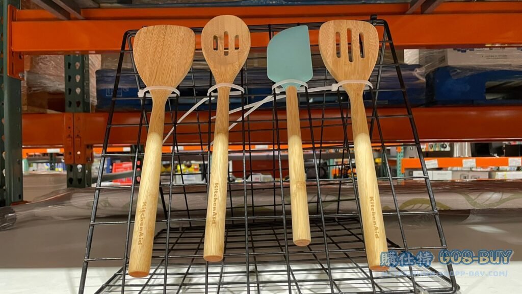 KITCHENAID竹製烹飪用具四件組