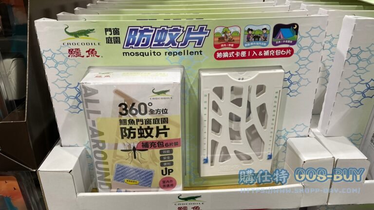 鱷魚防蚊片補充包六入裝