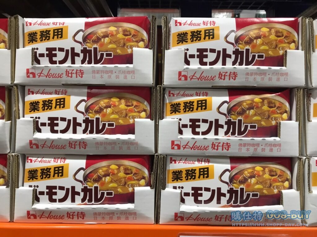 HOUSE日本好侍佛蒙特業務用咖哩 1公斤 辣度約1-2度