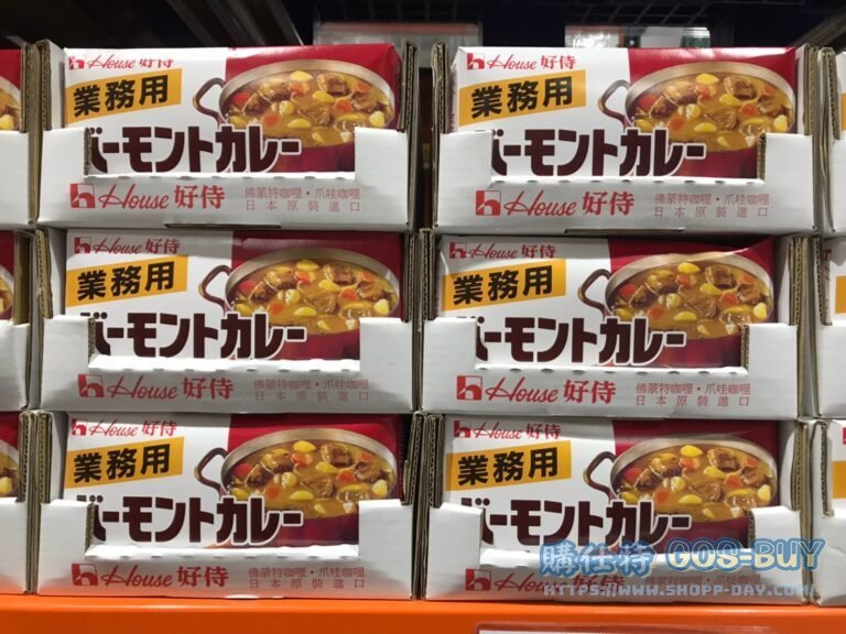 HOUSE日本好侍佛蒙特業務用咖哩 1公斤 辣度約1-2度