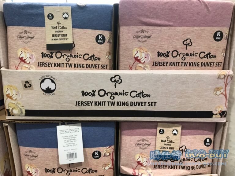 JERSEY針織有機棉床包被套六件組 雙人加大尺寸