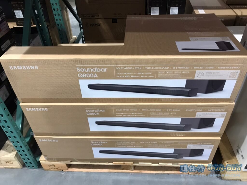 SAMSUNG 3.1.2聲道劇院組含重低音 HW-Q800A