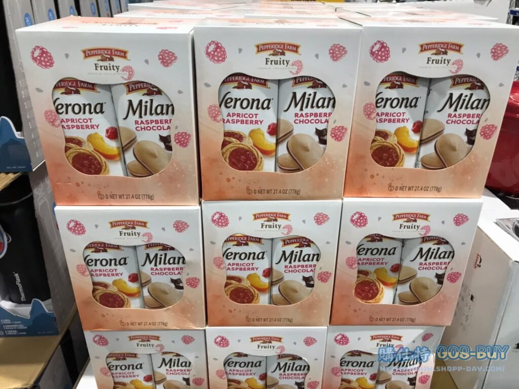 PEPPERIDGE FARM水果風味餅乾組4包入共778公克