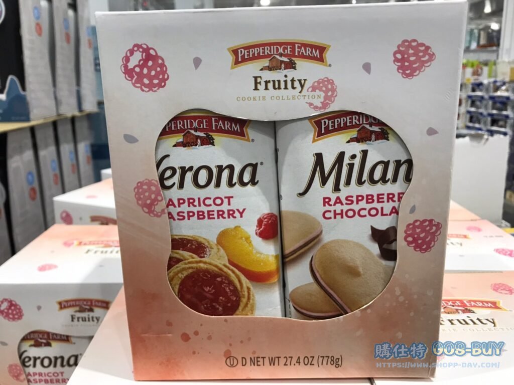 PEPPERIDGE FARM水果風味餅乾組4包入共778公克