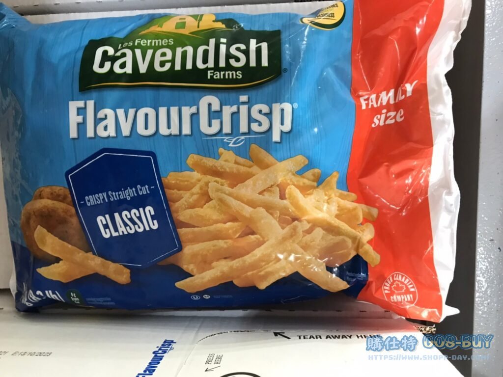 CAVENDISH冷凍馬鈴薯條 4公斤