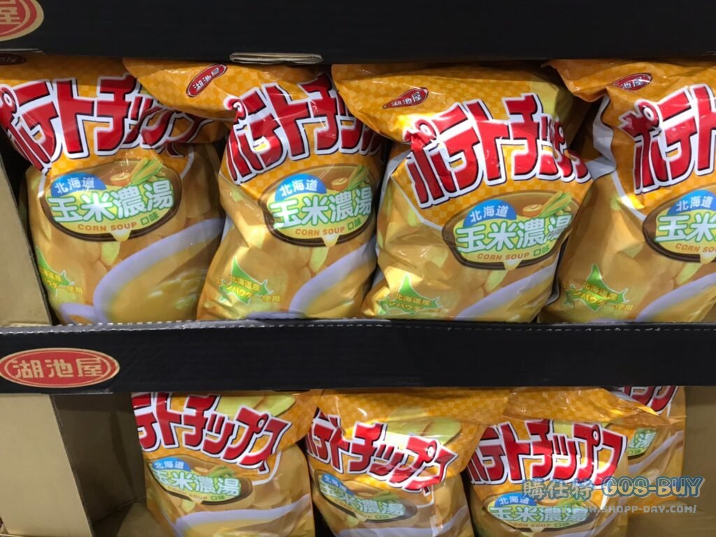 湖池屋玉米濃湯口味洋芋片