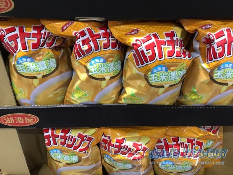 湖池屋玉米濃湯口味洋芋片