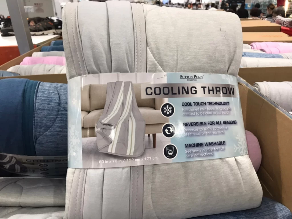 COOLING THROW 涼感蓋毯 尺寸：152X177公分 #1590130