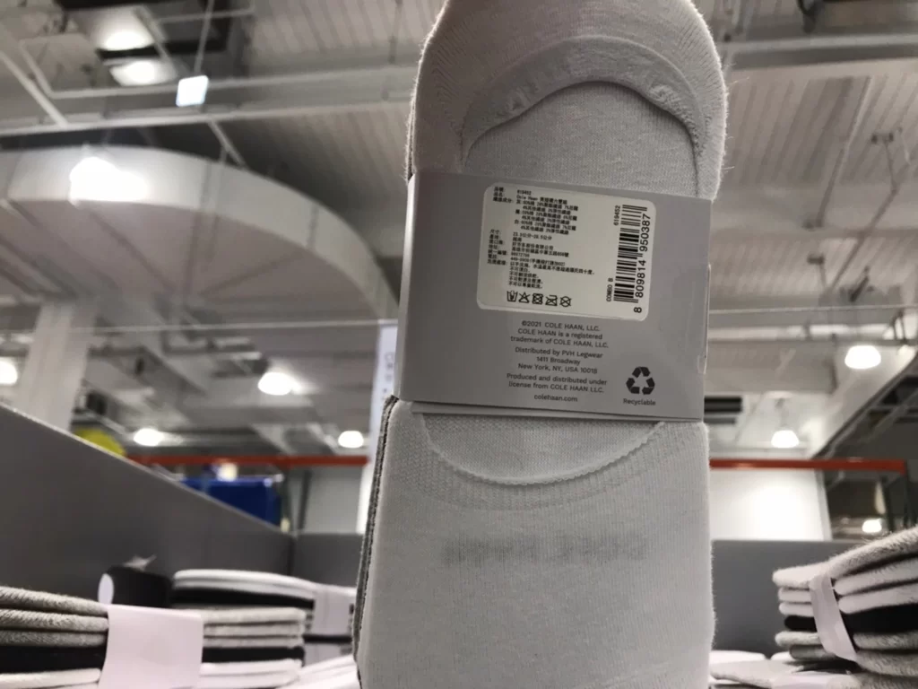 COLE HAAN男短襪六雙組