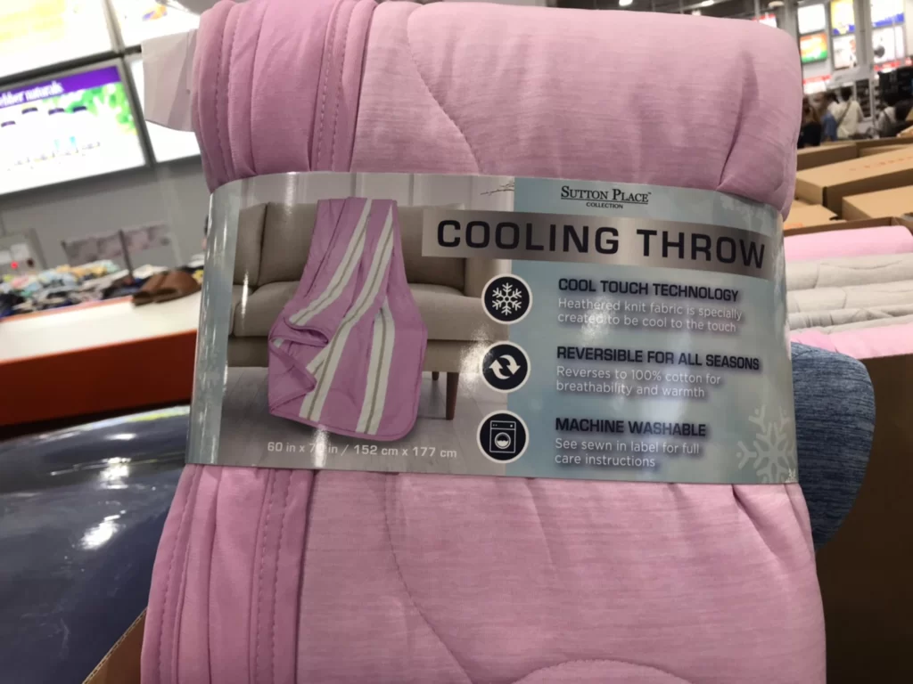 COOLING THROW 涼感蓋毯 尺寸：152X177公分 #1590130