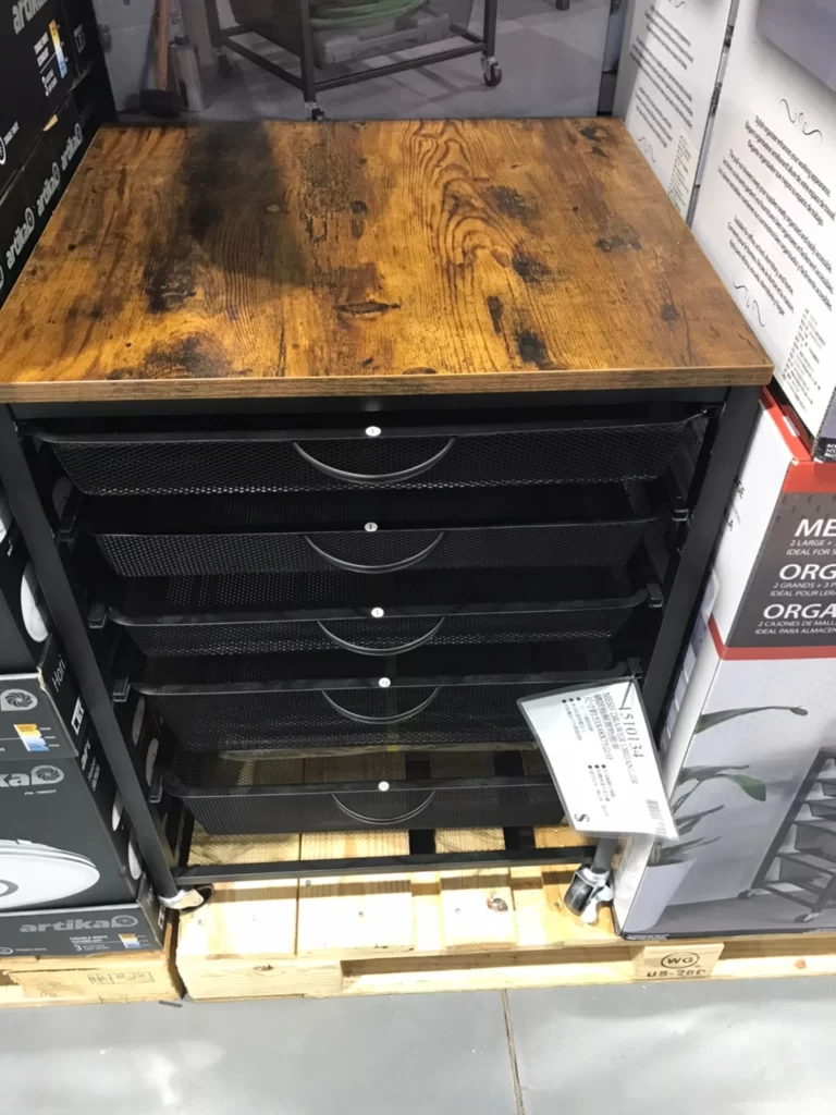 Costco好市多網狀抽屜置物推車