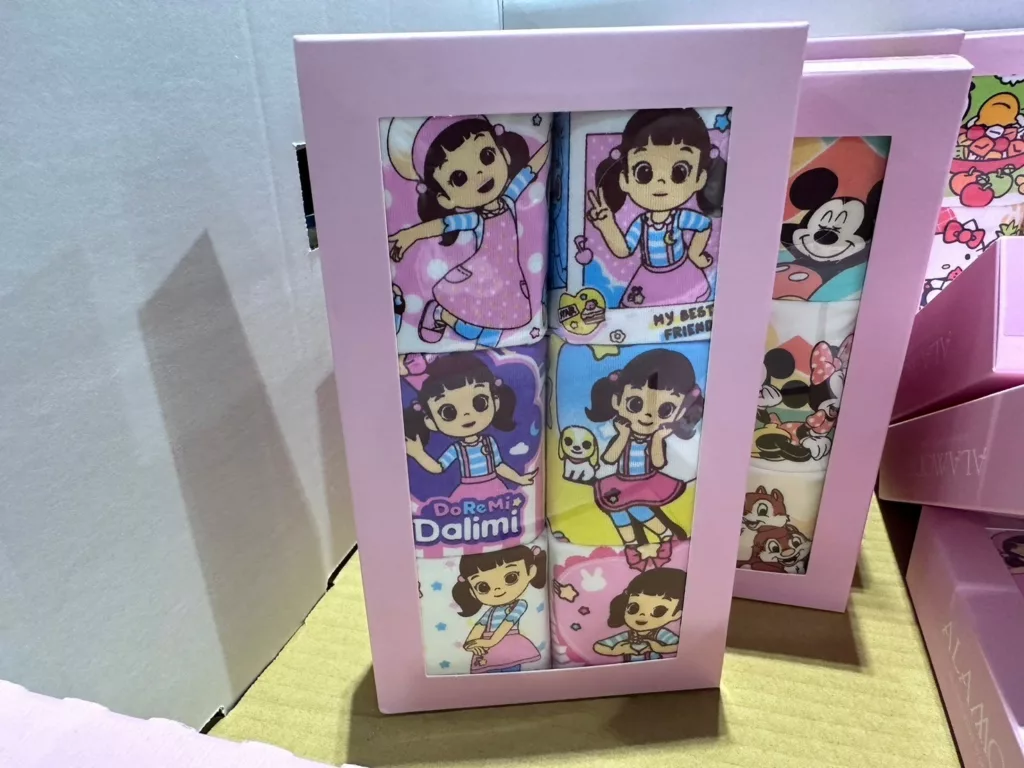 KID'S BRIEF 純棉女童內褲6件入 亞洲尺寸：S-XL #37676