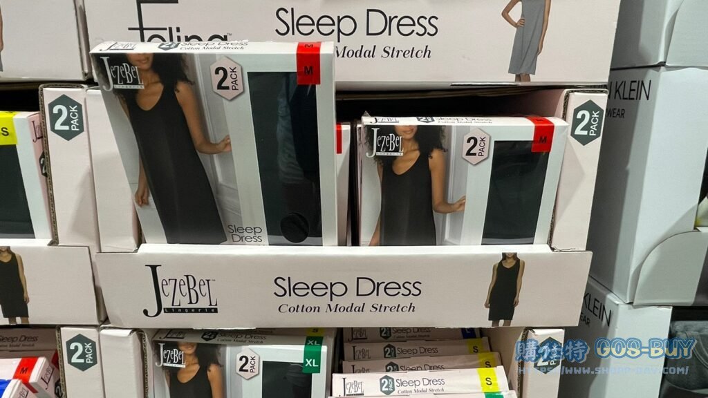 JEZEBEL女無袖連身睡衣兩入組