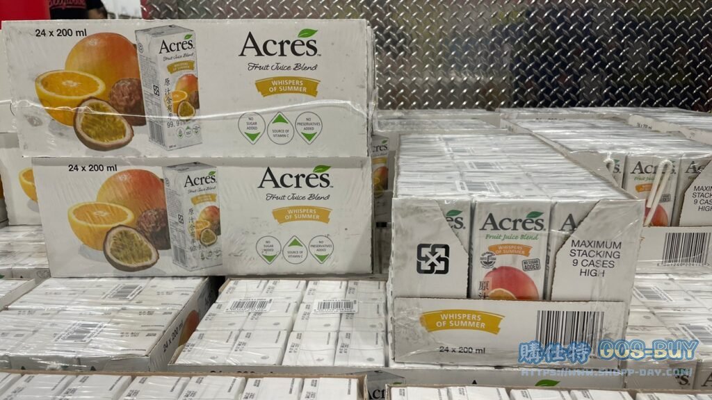 ACRES柳橙百香粽合果汁