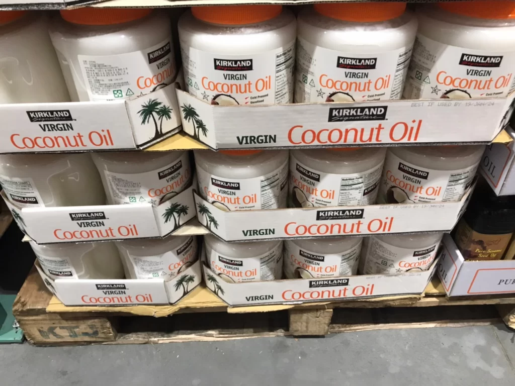 科克蘭冷壓初榨椰子油2.48公升