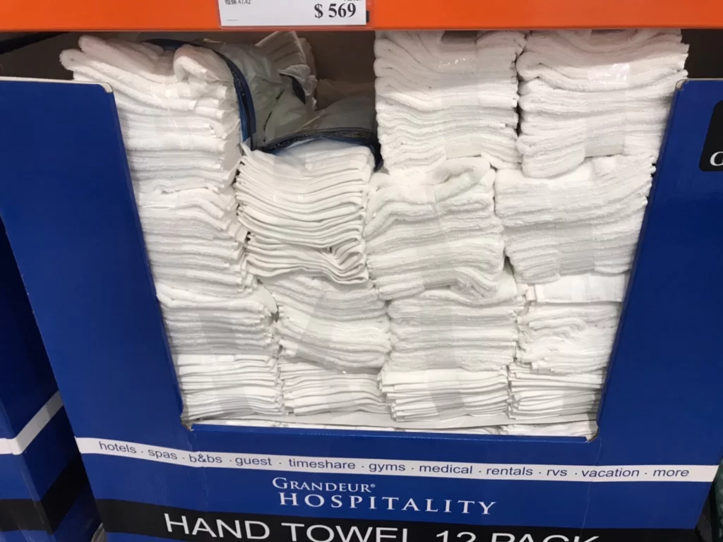 GRANDEUR雙股紗棉商用毛巾12入