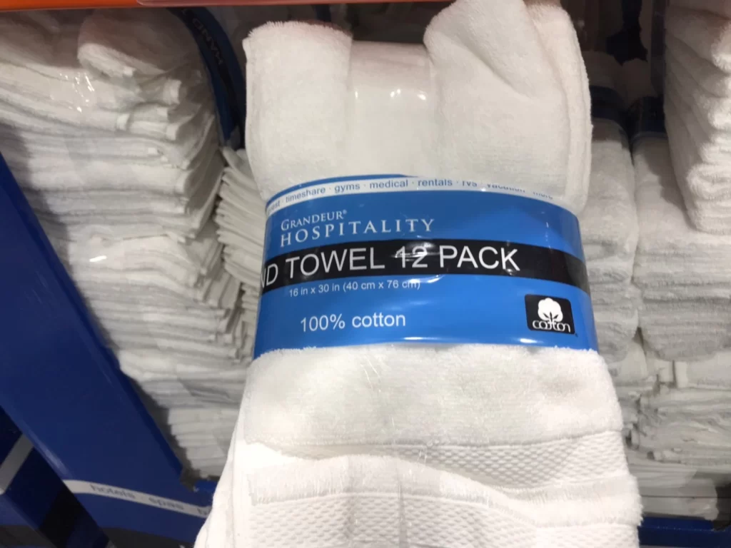 GRANDEUR雙股紗棉商用毛巾12入