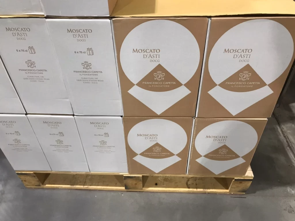 CAPETTA MOSCATO D'ASTI 微甜白酒 每瓶750毫升6瓶入