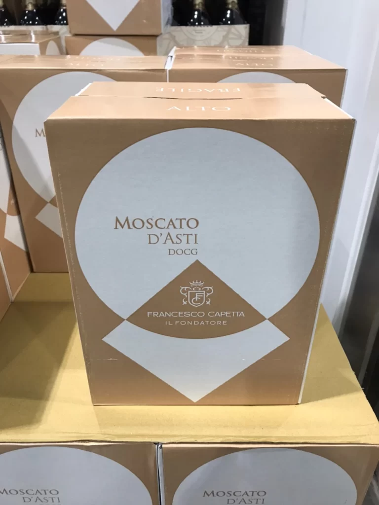 CAPETTA MOSCATO D'ASTI 微甜白酒 每瓶750毫升6瓶入
