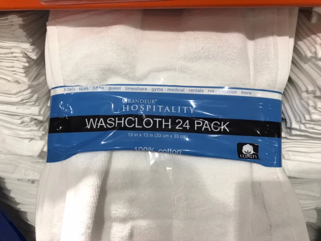 GRANDEUR雙股紗棉商用方巾24入