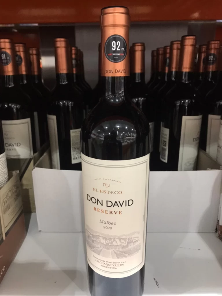 DON DAVID馬貝克紅葡萄酒750ML 2019/2020