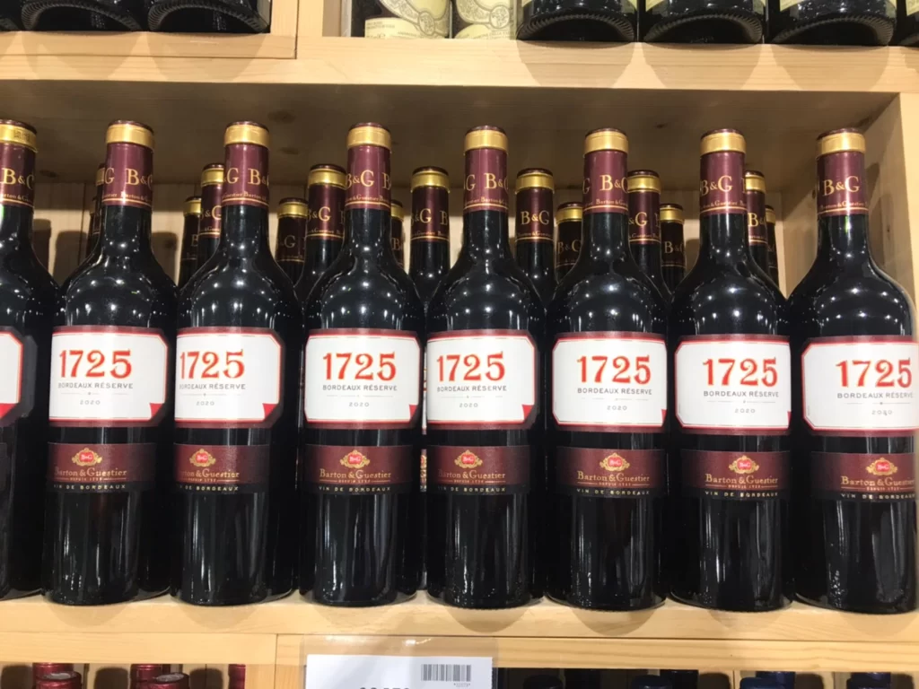 B&G 1725 BORDEAUX RESERVE 波爾多典藏紅酒750ML 2020