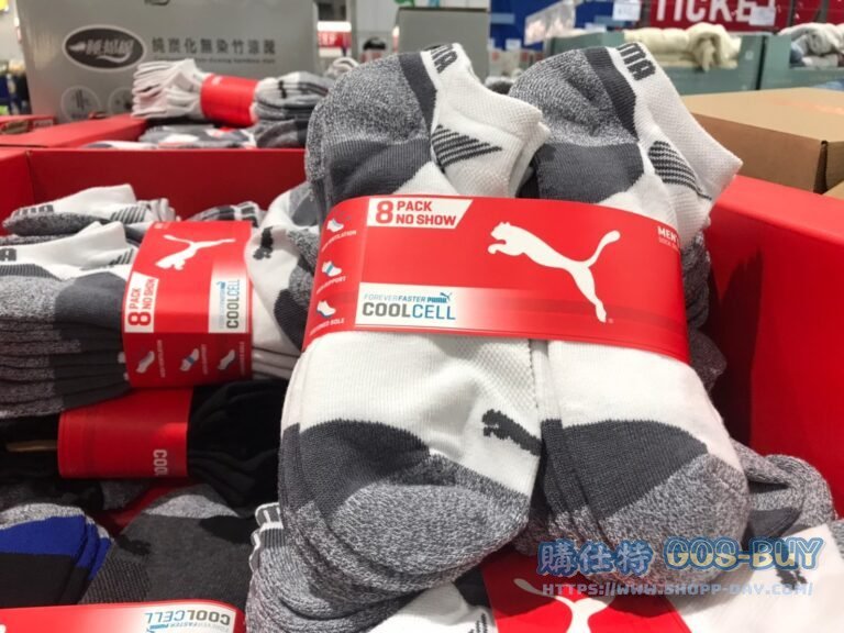 PUMA男運動短襪八雙入