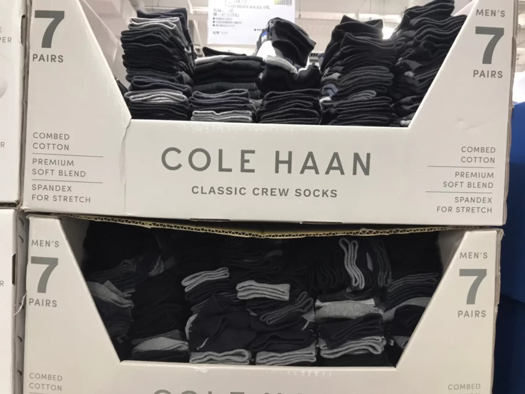 COLE HAAN男襪七入組