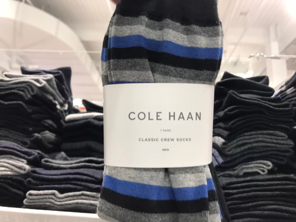 COLE HAAN男襪七入組